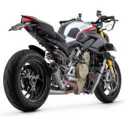 Demi ligne Arrow Works Full titane, Ducati Panigale V4 18-22 et Streetfighter V4 20-22