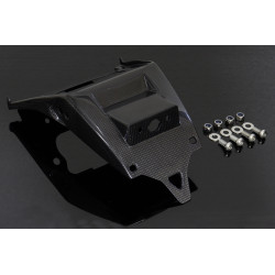 Support de plaque / Bavette arrière carbone, Honda 125 MSX SF 2016-20