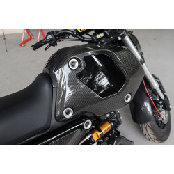 Ecopes de réservoir carbone, Honda 125 MSX 2021-