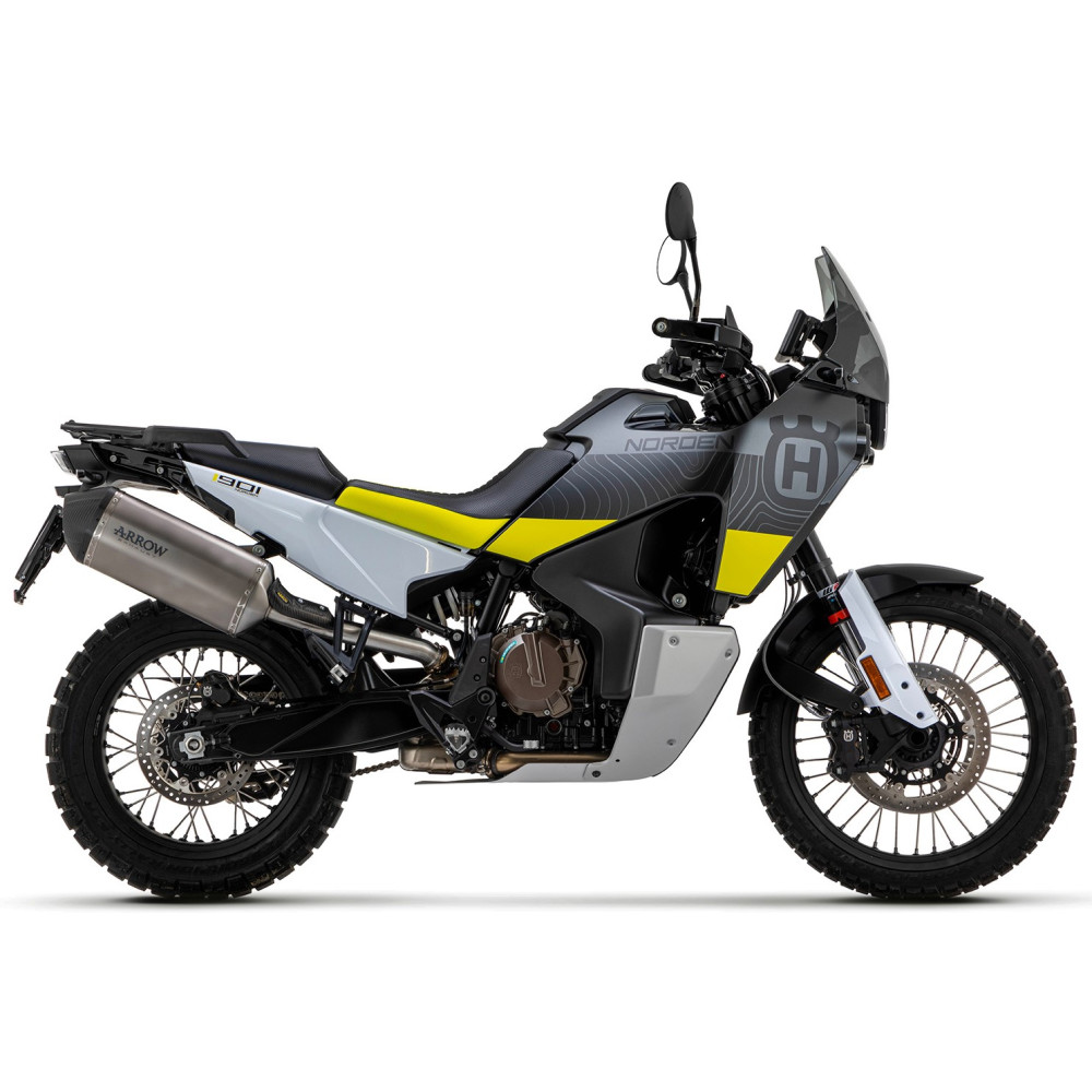 Silencieux Arrow Sonora Titane noir, Husqvarna 901 NORDEN 2022