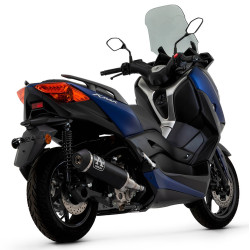 Ligne complète Arrow Urban Noir embout carbone, Yamaha 300 X-MAX 2021-22