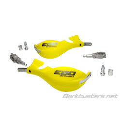 Kit protège-mains BARKBUSTERS Ego montage 2 points embout de guidon droit Ø22mm jaune BARKBUSTERS 1 - AVSmoto Racing Parts 