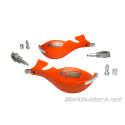 Kit protège-mains BARKBUSTERS Ego Mini montage 2 points embout de guidon droit Ø22mm orange BARKBUSTERS 1 - AVSmoto Racing Parts