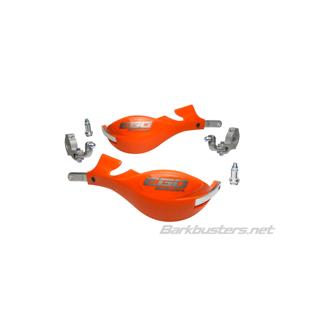 Kit protège-mains BARKBUSTERS Ego montage 2 points guidon Ø28,6mm orange BARKBUSTERS 1 - AVSmoto Racing Parts 