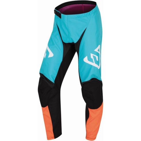 Pantalon ANSWER A22 Syncron Prism turquoise/orange fluo taille 32