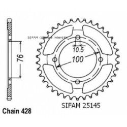 Couronne acier PBR, Suzuki 125 RG