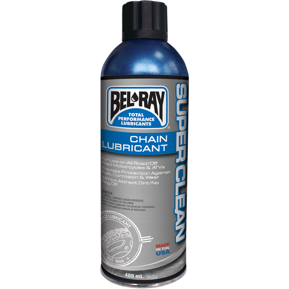 Lubrifiant chaîne Bel Ray Super Clean 400ML