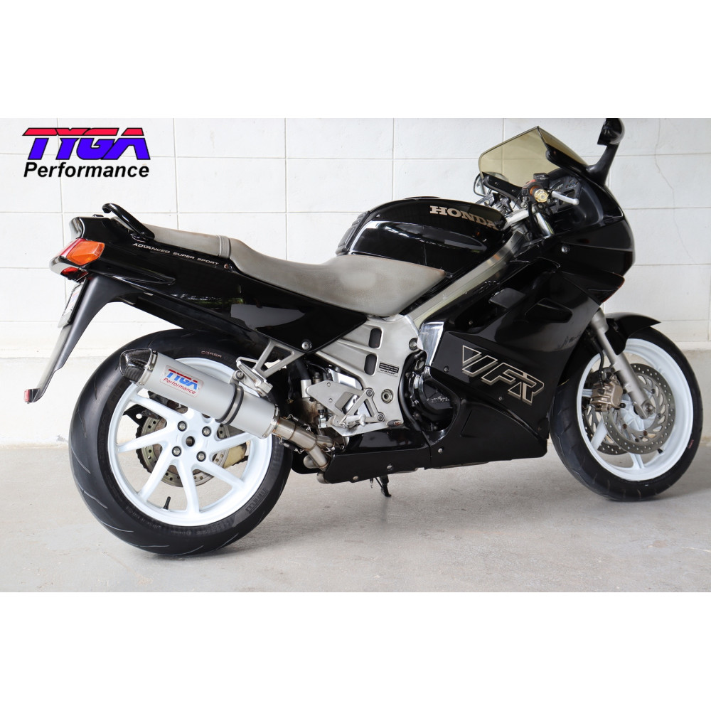 Ligne complète Tyga-Performance silencieux Aluminium embout carbone, Honda VFR 750 RC36 90-93