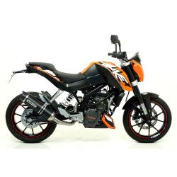 Silencieux Arrow Thunder Aluminium Noir Ktm 125 200 DUKE 11-16