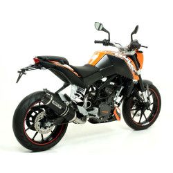 Silencieux Arrow Thunder Aluminium Noir Ktm 125 200 DUKE 11-16