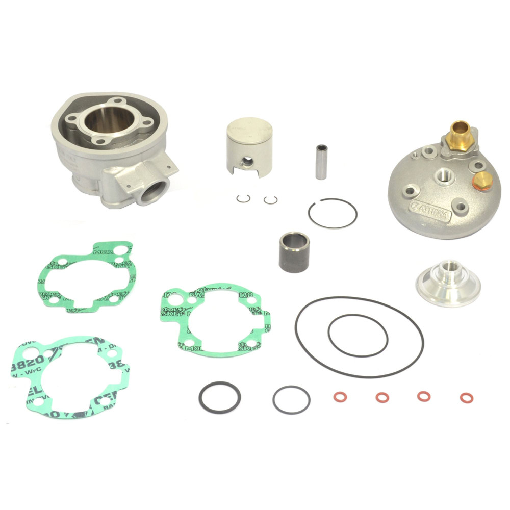 Kit cylindre Big Bore Ø 47,6 mm, 70 cc, Compression 14,1:1 Athena 1 - AVSmoto Racing Parts 