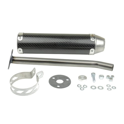 Silencieux d'échappement en carbone Athena 1 - AVSmoto Racing Parts 