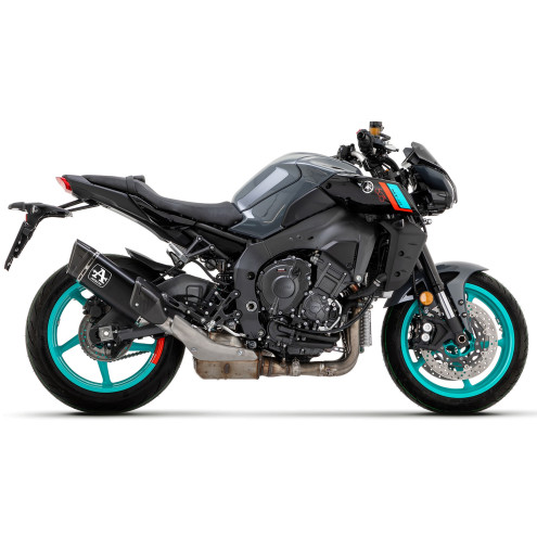 Silencieux Arrow Pista Titane noir, Yamaha MT-10 2022