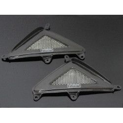 Grilles de réservoir carbone Tyga la paire, Honda 125 MSX