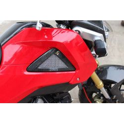 Grilles de réservoir carbone Tyga la paire, Honda 125 MSX