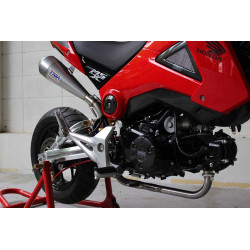 Echappement complet Tyga-Performance silencieux Maggot inox, Honda 125 MSX 13-16