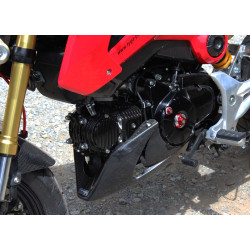 Sabot moteur en carbone, Honda 125 MSX