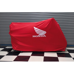 Housse de protection intérieur Honda rouge logo blanc