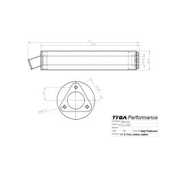 Silencieux Big Tyga kevlar 2 temps 32mm