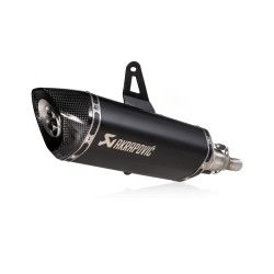 MUFFLER SS/CF BLK ITAL