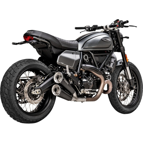 MUFFLER SS SCRAMBLER 800 Akrapovic 1 - AVSmoto Racing Parts 