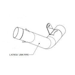 Tube/raccord de collecteur BMW S1000RR