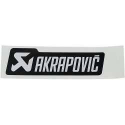 Sticker Akrapovic résistant à la chaleur 135x40