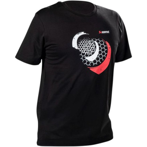 Tee-shirt Akrapovic Lifestyle MESH noir homme taille S