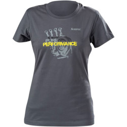 Tee-shirt Akrapovic Lifestyle PURE PERFORMANCE gris femme taille S