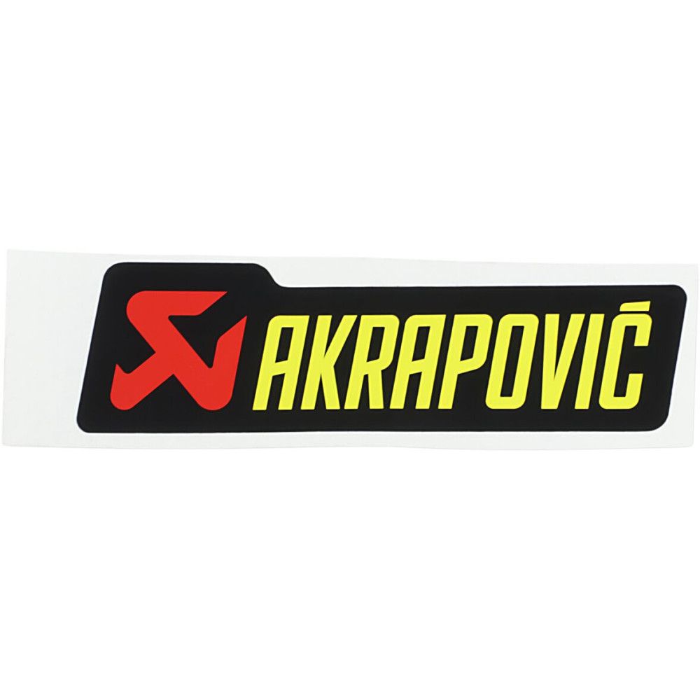 Sticker Akrapovic résistant à la chaleur 150x45