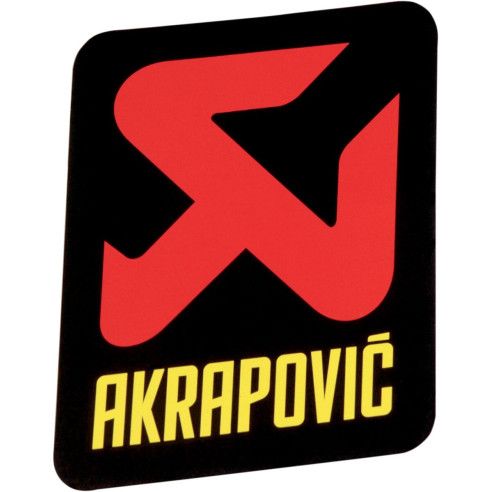 Sticker Akrapovic résistant à la chaleur 95mm