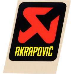 Sticker Akrapovic résistant à la chaleur 60mm