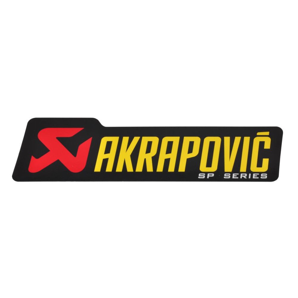 Sticker Akrapovic résistant à la chaleur 150x44