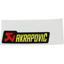 Sticker Akrapovic résistant à la chaleur 100x29