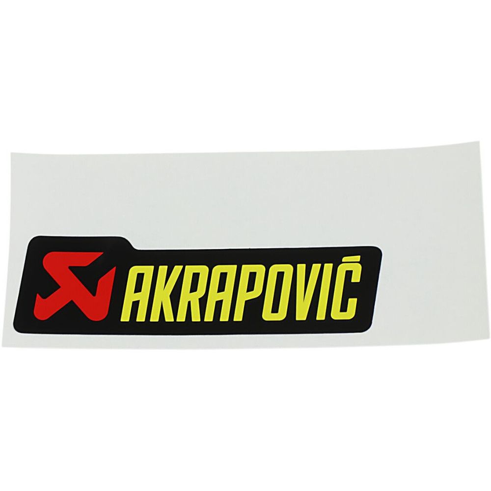 Sticker Akrapovic résistant à la chaleur 100x29