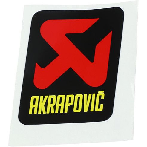 Sticker Akrapovic résistant à la chaleur 57x60