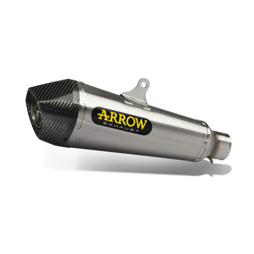 Echappement Arrow X-Kone inox embout carbone, Yamaha XJR 1300 07-17