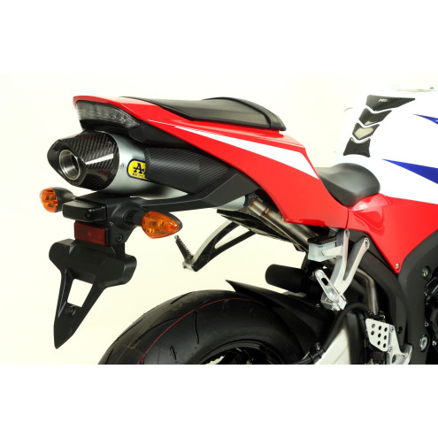 Silencieux Arrow Aluminium embout carbone Honda CBR 600 RR 2013-18