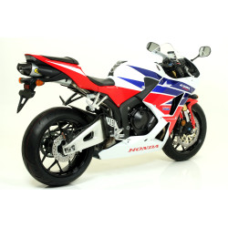 Silencieux Arrow Carbone embout carbone Honda CBR 600 RR 2013-18