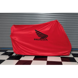 Housse de protection intérieur Honda rouge logo noir