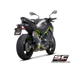 Silencieux SC-Project SC1-R carbone, Kawasaki Z900 2020 euro4