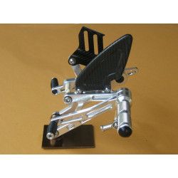 Commandes reculées CNC argent, Suzuki RGV 250 VJ22