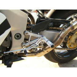 Commandes reculées CNC alu, Honda 400 RVF VFR NC30 NC35