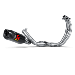 Ligne complète Akrapovic Racing carbone, Yamaha 700 MT-07 2014-