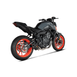 Ligne complète Akrapovic Racing carbone, Yamaha 700 MT-07 2014-