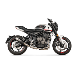 Ligne complète Akrapovic Titane, Triumph 660 Trident 2021-22