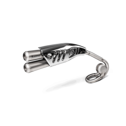 Collecteur Akrapovic inox, Honda 125 Monkey 2019-23