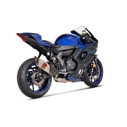 Ligne complète Akrapovic Racing titane, Yamaha YZF-R7 2021-24