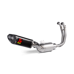 Ligne complète Akrapovic Racing carbone, Aprilia 660 RS