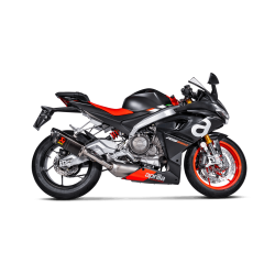 Ligne complète Akrapovic Racing carbone, Aprilia 660 RS